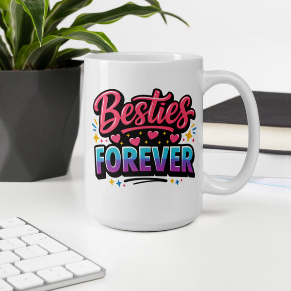 Best Friend Mug - BFF Gift - Friendship Mug - Birthday Gift for Her - Bestie Gift - Besties Forever