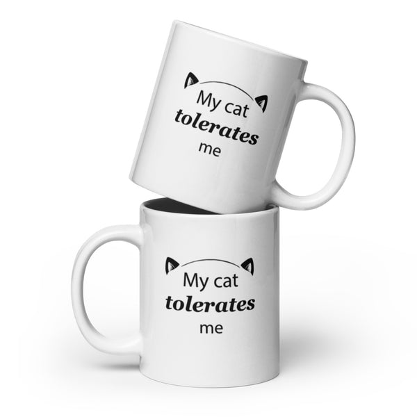 Funny Cat Mug Gift for Cat Lovers - Cat Mom Dad Coffee Mug - Pet Owner Gift - Ceramic 11oz 15oz 20oz