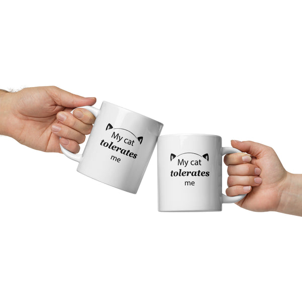 Funny Cat Mug Gift for Cat Lovers - Cat Mom Dad Coffee Mug - Pet Owner Gift - Ceramic 11oz 15oz 20oz