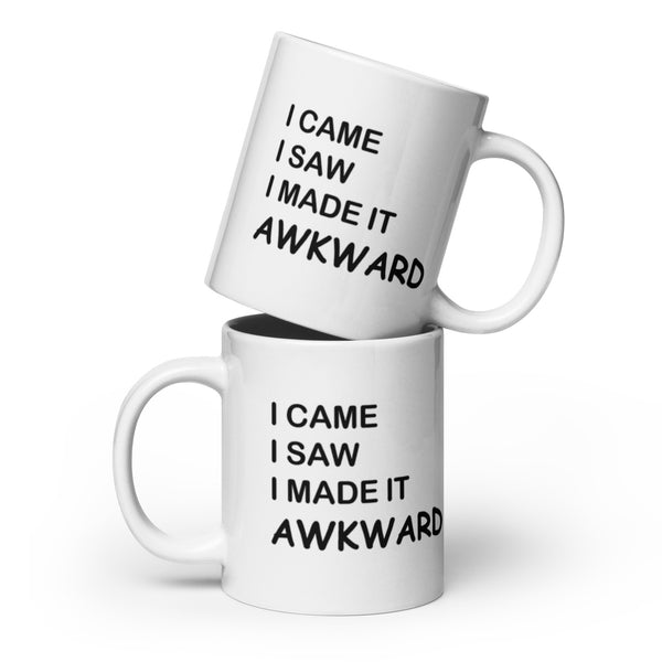 Introvert Mug - Social Anxiety Gift Awkward - Funny Gift for Her Him - Sarcastic Coffee Mug - 11oz 15oz 20oz