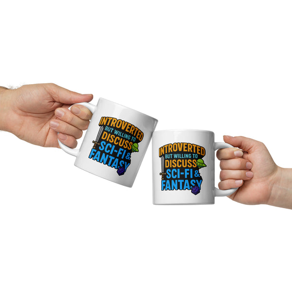 Funny D&D Gamer Mug - Dungeons Dragons Gift for Men Women - Fantasy Coffee Cup