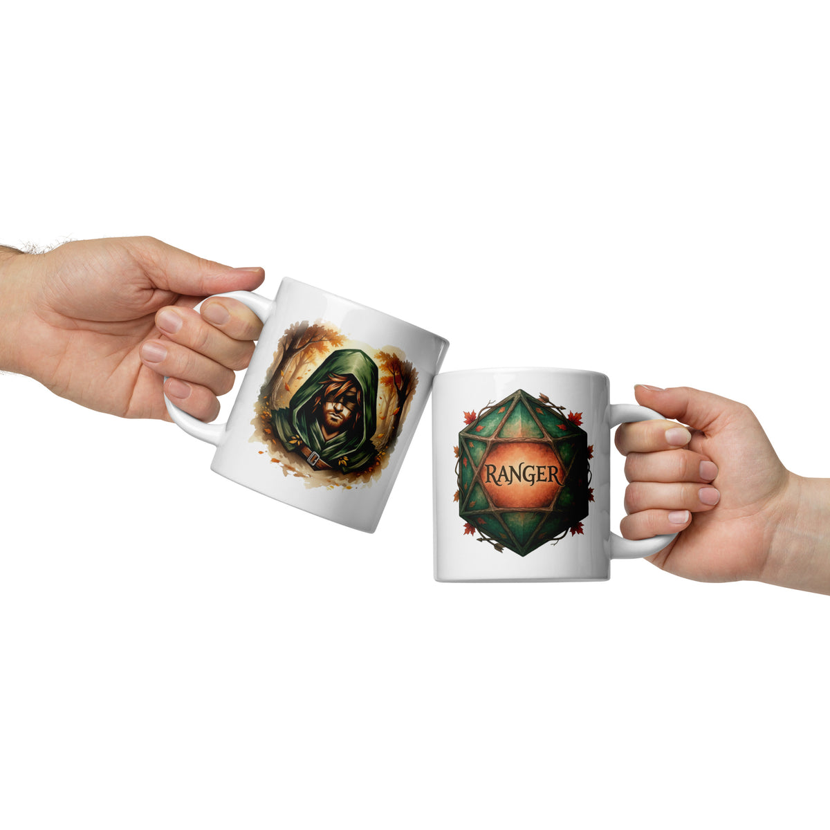 Ranger DND Mug - Dungeons and Dragons Gift - Ranger Class Coffee Mug - Tabletop Gaming Gift - RPG Fantasy Mug