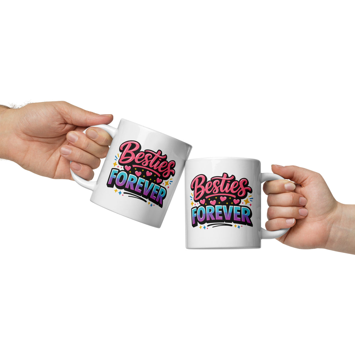 Best Friend Mug - BFF Gift - Friendship Mug - Birthday Gift for Her - Bestie Gift - Besties Forever
