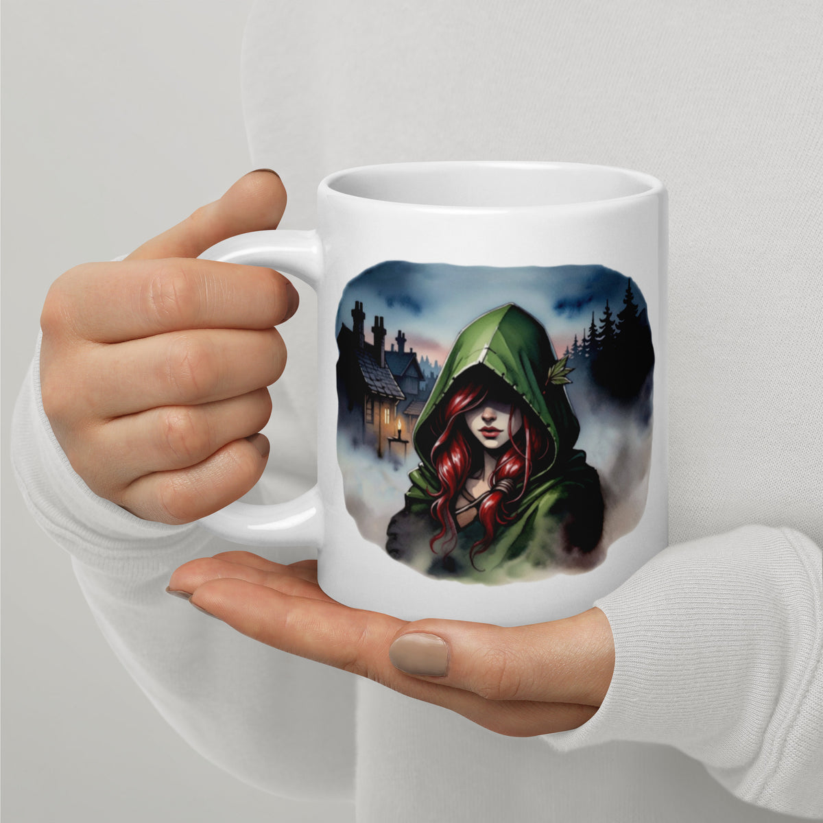 Rogue Class DND Coffee Mug - Dungeons and Dragons Gift - Tabletop Gaming Mug - RPG Gift - Fantasy Class Cup