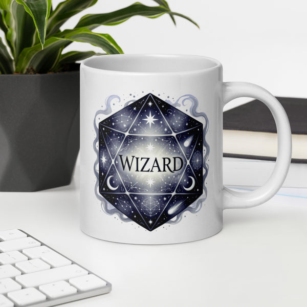 Wizard DND Mug - Dungeons and Dragons Gift - Wizard Class Coffee Mug - Tabletop Gaming Gift - RPG Fantasy Mug
