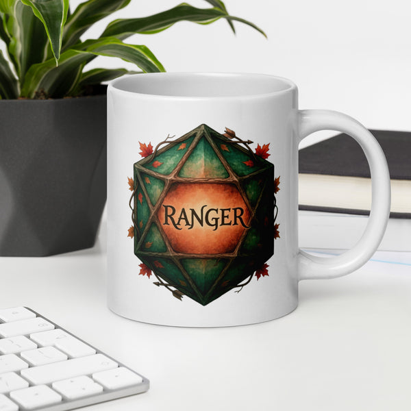 Ranger DND Mug - Dungeons and Dragons Gift - Ranger Class Coffee Mug - Tabletop Gaming Gift - RPG Fantasy Mug
