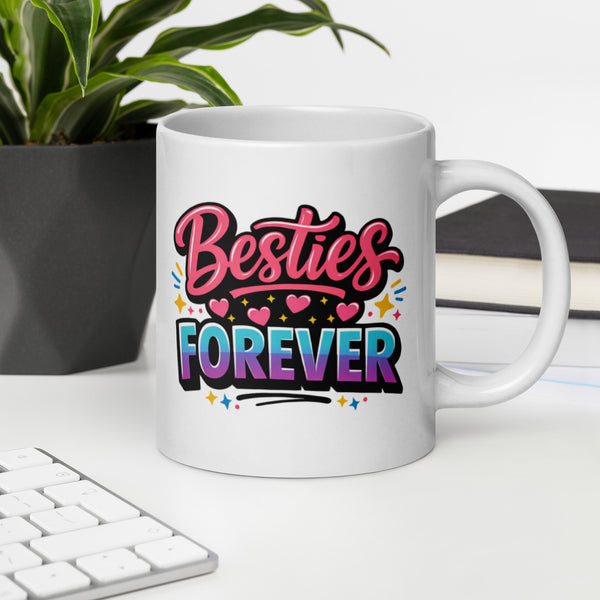 Best Friend Mug - BFF Gift - Friendship Mug - Birthday Gift for Her - Bestie Gift - Besties Forever