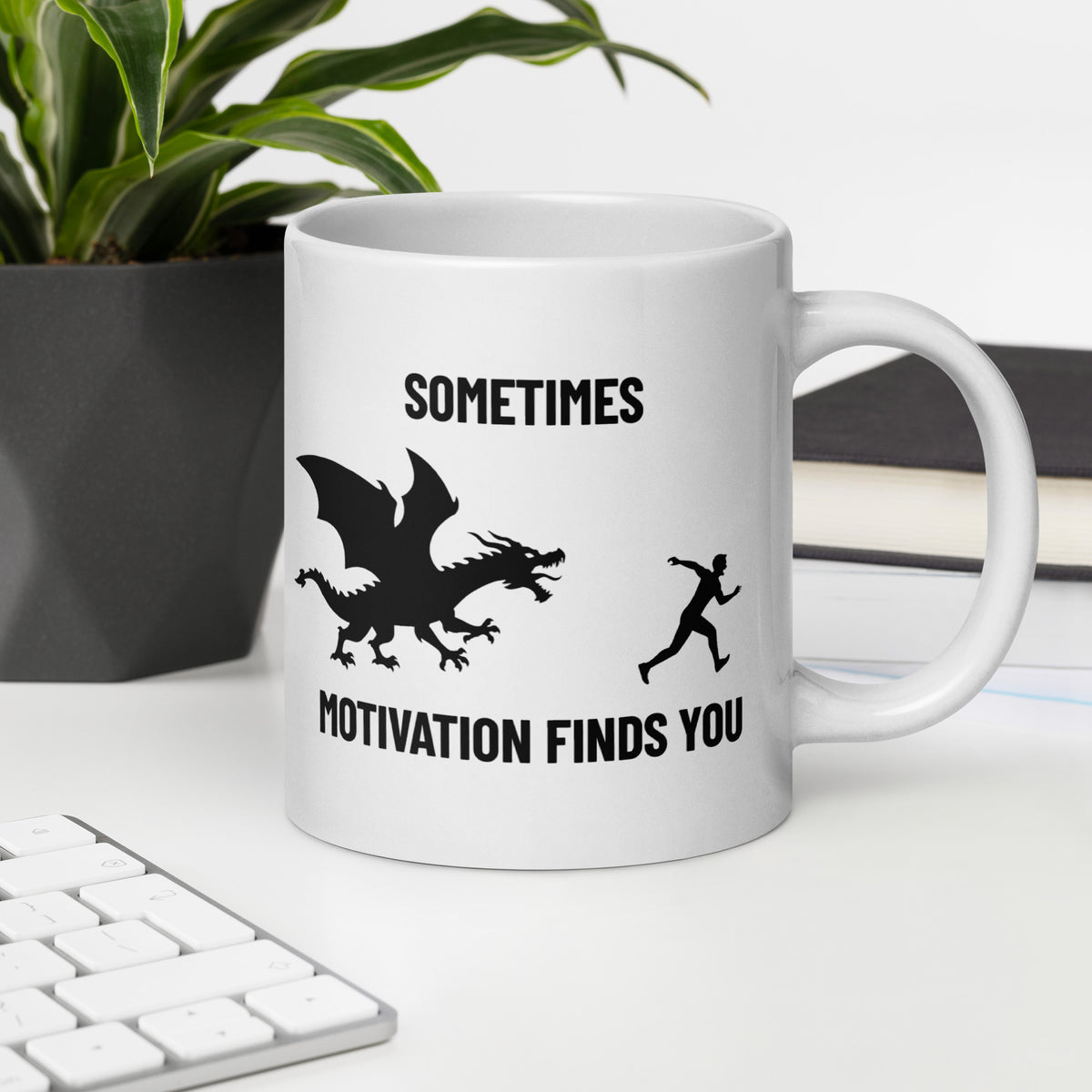 Dragon Coffee Mug - Sarcastic Fantasy Humor Cup - Dragon Lover Gift