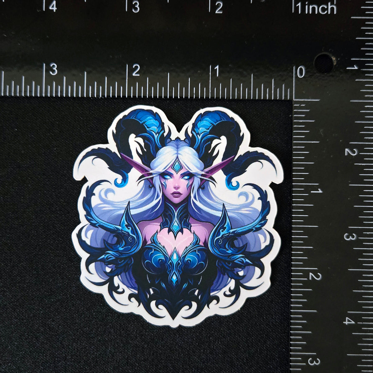 Winter Heart - Elven Warrior Sticker